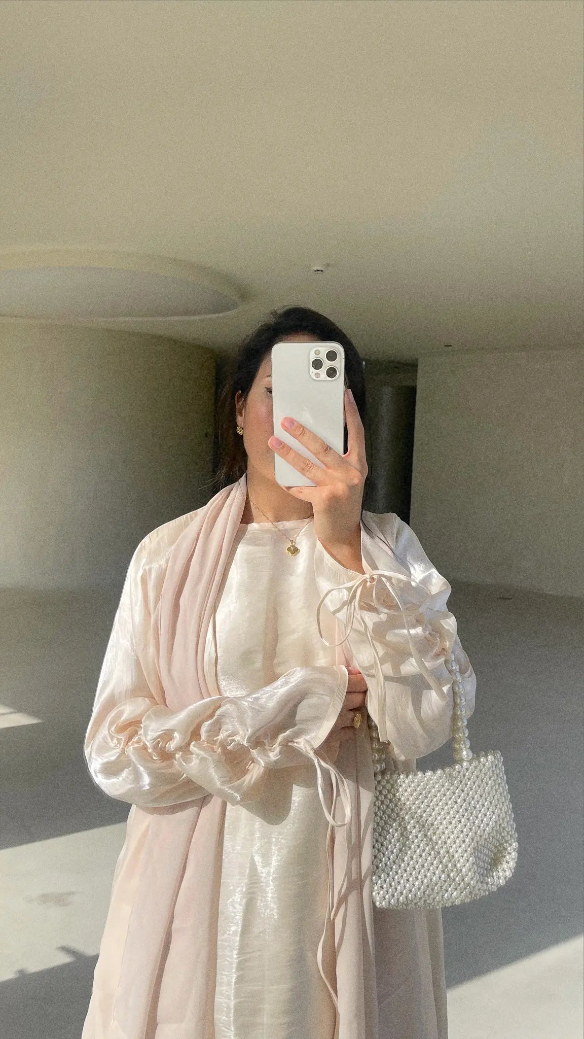 flowy abaya, flowy bow abaya, eid abaya, classy abaya
